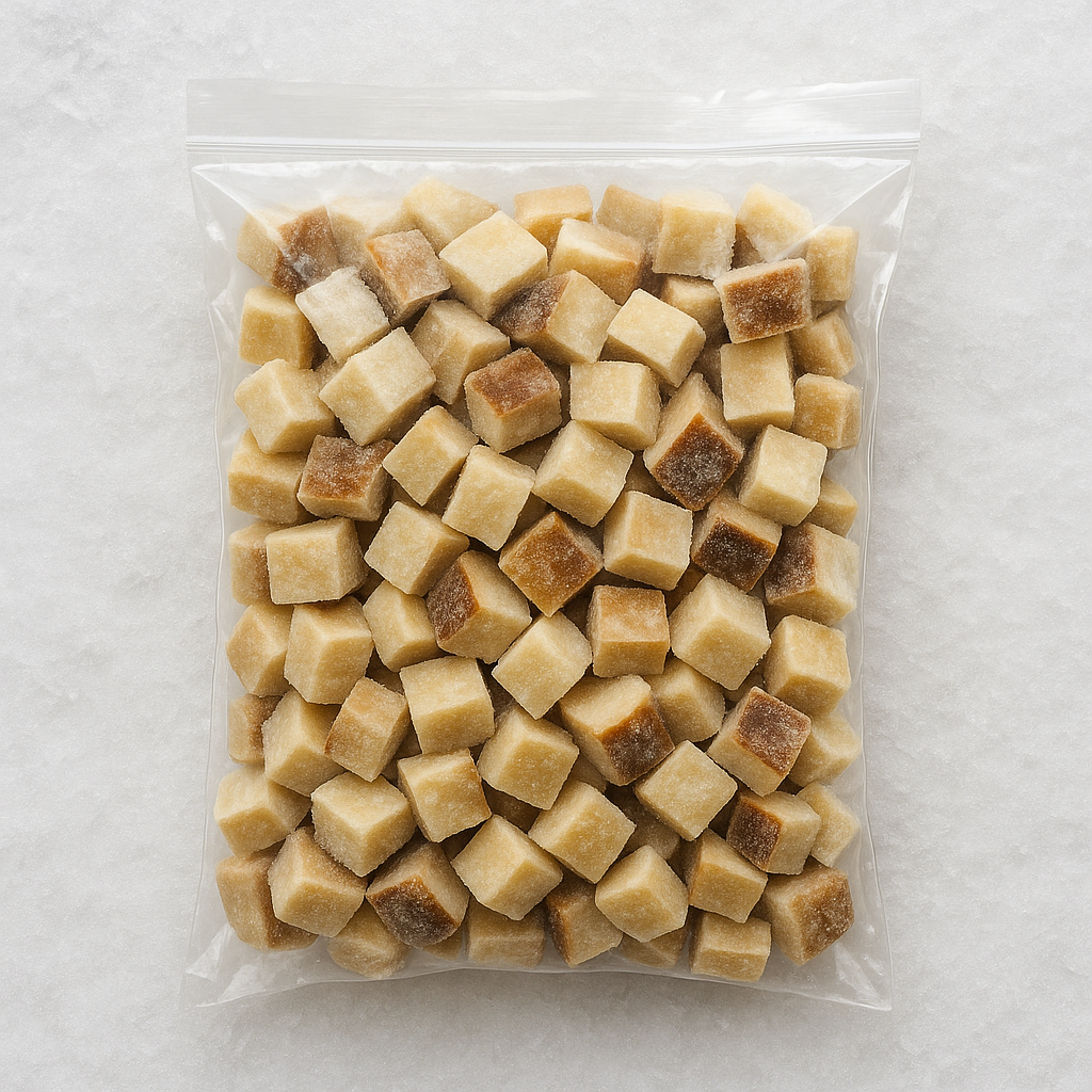 Boletus Mushroom Cubes