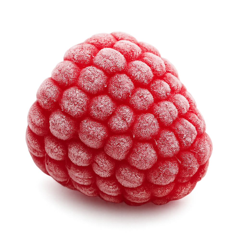 Frozen raspberries for export